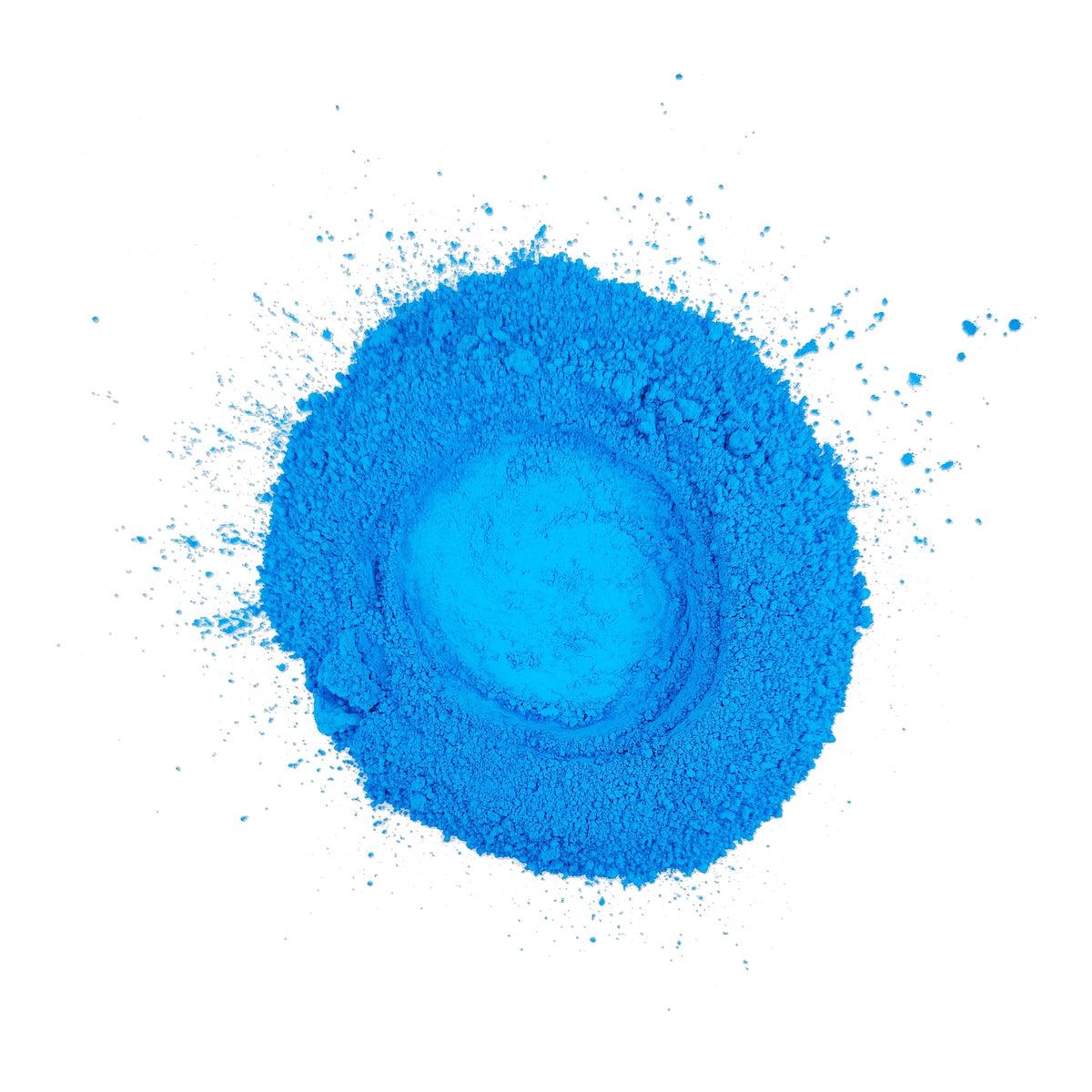 Fluorescent Blue - Professional grade mica powder pigment