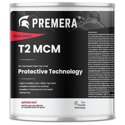 Premera T2 Top Coat - Clear Durable Finish for Epoxy Floors NON Yellowing