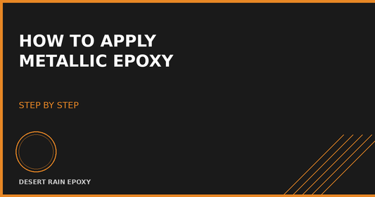 How to Apply Metallic Epoxy Flooring (Step by Step)