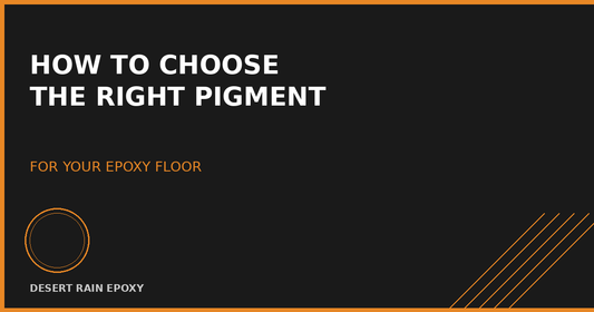 How to Choose the Right Pigment for Your Epoxy Floor
