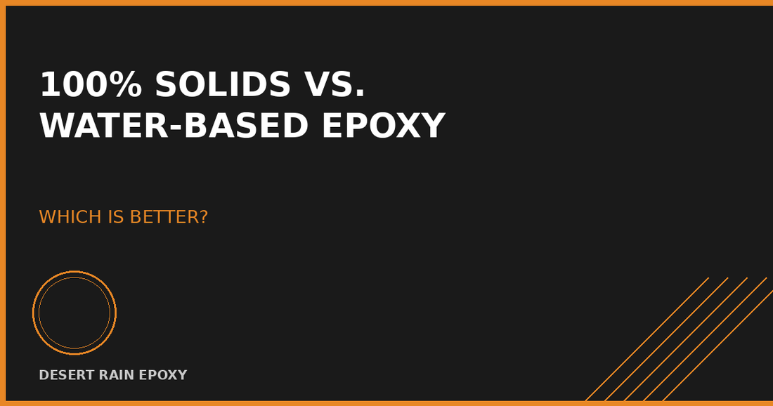 100% Solids vs. Water-Based Epoxy: Which Is Better for Your Floor?
