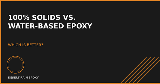100% Solids vs. Water-Based Epoxy: Which Is Better for Your Floor?
