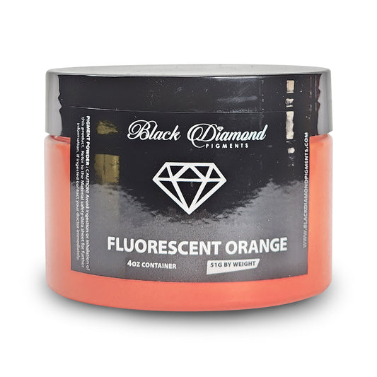 Fluorescent Orange - Professional grade mica powder pigment