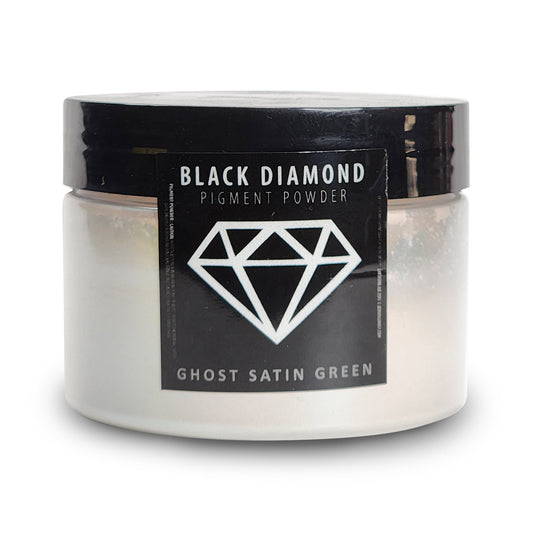 Ghost Satin Green - Professional grade mica powder pigment