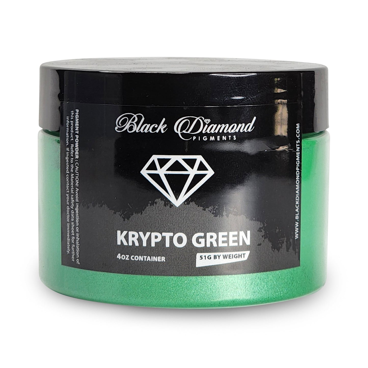 Kryptonite Green - Metallic mica powder pigment