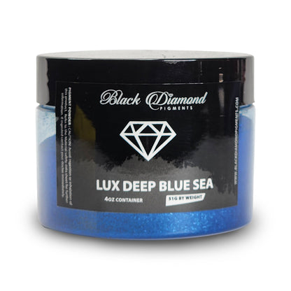 Lux Deep Sea Blue - Professional grade mica powder pigment