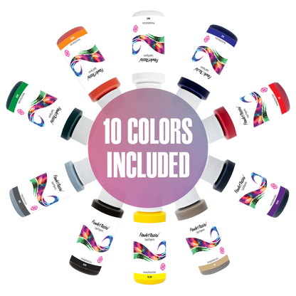 Liquid Pigments for Epoxy Resin - 10 colors included